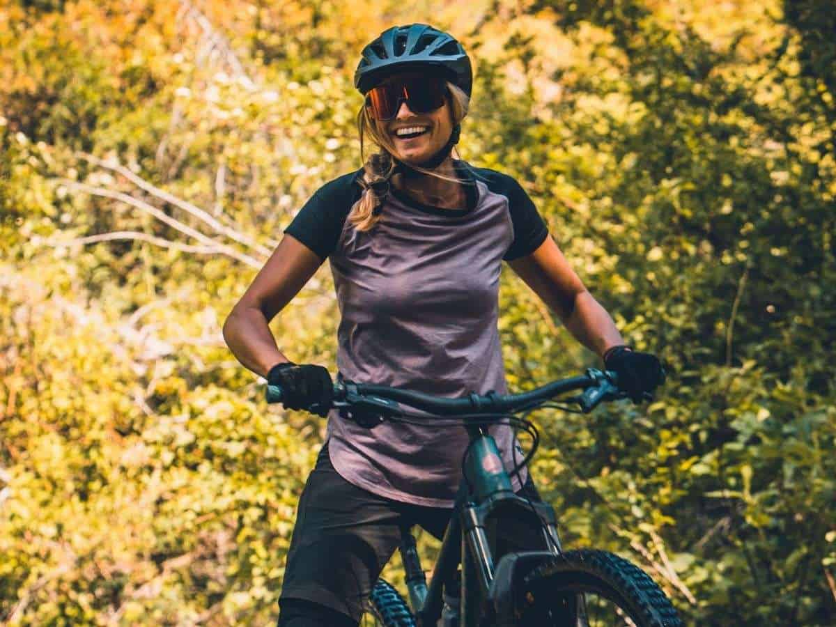 Female Biker